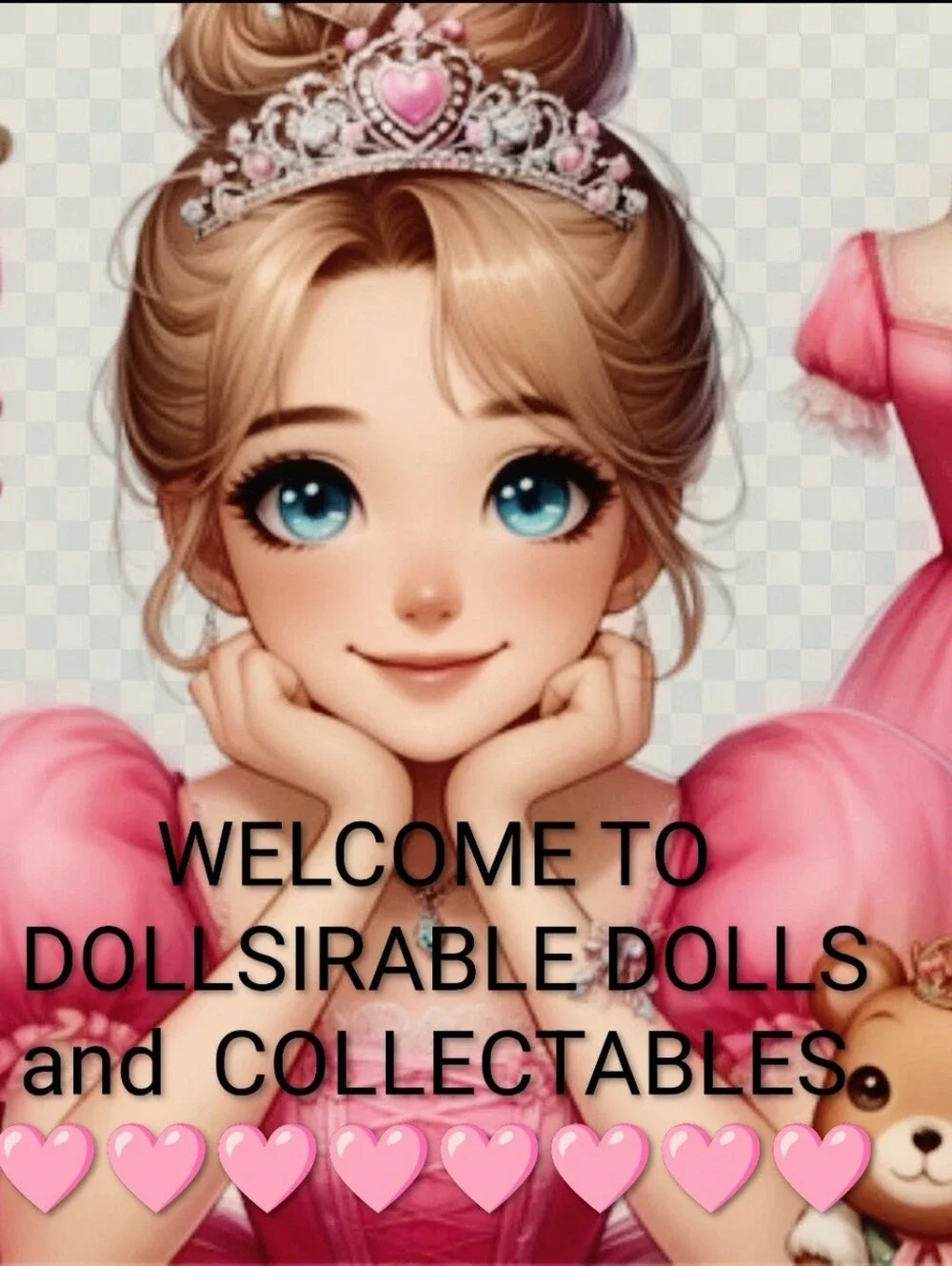 Velvet 'N' Bows Charice Doll By MiKelman #10699 Red Hair,  Green & Ivory Gown